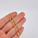Franco Chain 6.55 g / 23 3/4 in / 2 mm 18K Yellow Gold