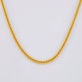Cadena Franco 4.1 g / 19 3/4 in / 1.2 mm Oro Amarillo 18K