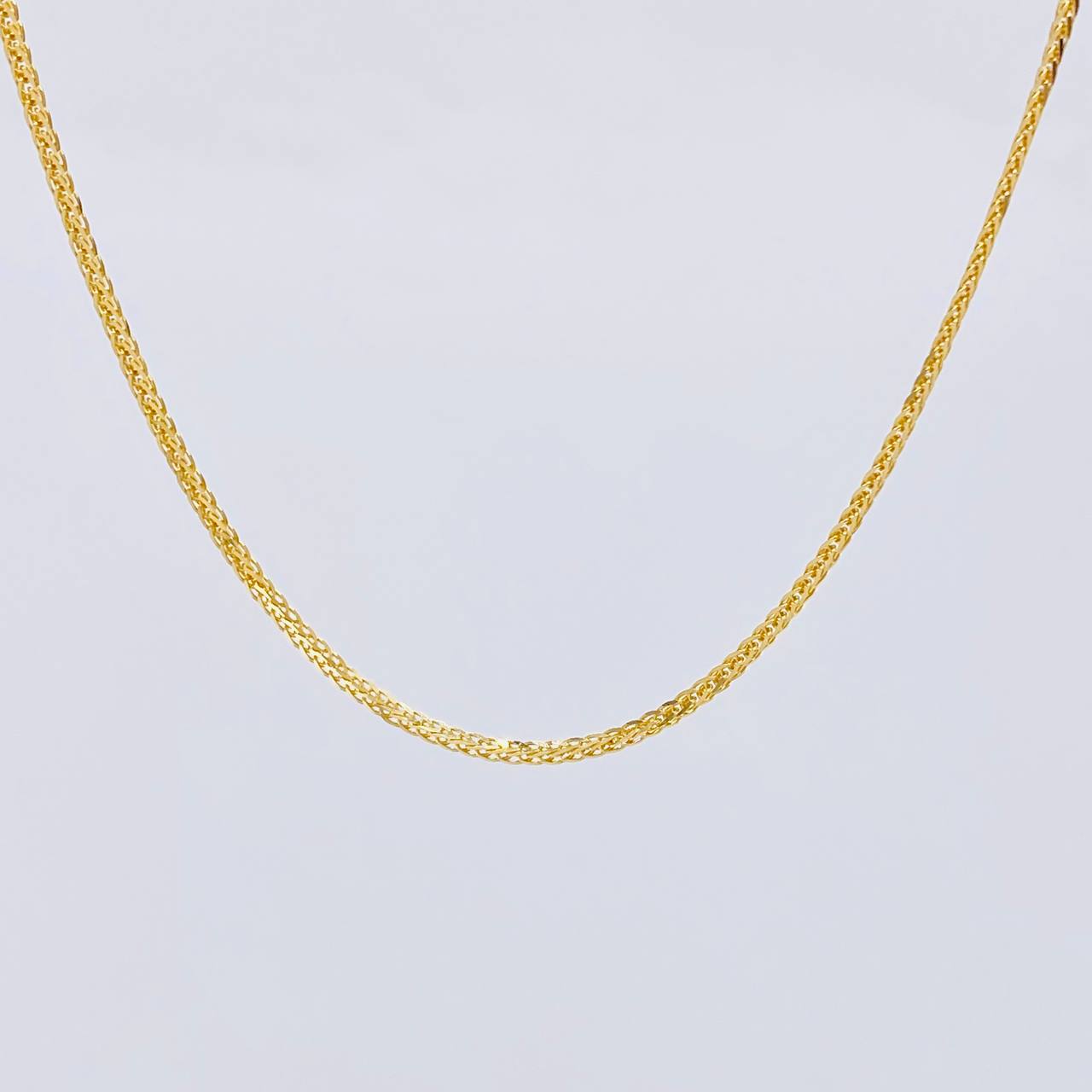 Cadena Franco 4.1 g / 19 3/4 in / 1.2 mm Oro Amarillo 18K