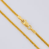 Cadena Franco 4.05 g / 19 3/4 in / 1.2 mm Oro Amarillo 18K