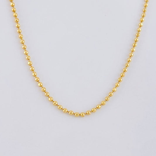 Military Chain 5.35 g / 23 3/4 in / 1.4 mm 18K Yellow Gold