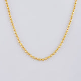 Cadena Militar 5.35 g / 60.4 cm / 1.4 mm Oro Amarillo 18K