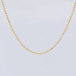 Cadena Militar 6.55g / 44cm / 1.6mm Oro Amarillo 18K