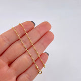 Cadena Militar 5.35 g / 23 3/4 in / 1.4 mm Oro Amarillo 18K