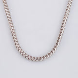 Cadena Franco 15.15 g / 23 3/4 in / 1.9 mm Oro Blanco 18K
