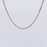 Cadena Franco 15.15 g / 23 3/4 in / 1.9 mm Oro Blanco 18K