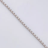 Cadena Veneciana 7.65 g / 20 in / 2 mm Oro Blanco 18K