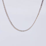 Flat Snake Chain 3.6 g / 19 3/4 in / 2.2 mm White Gold 18K