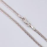 Flat Snake Chain 3.6 g / 19 3/4 in / 2.2 mm White Gold 18K