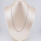 Flat Snake Chain 3.6 g / 19 3/4 in / 2.2 mm White Gold 18K