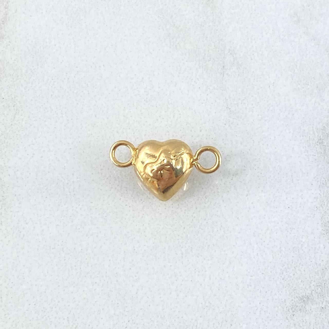 Charm Heart Bow 0.4gr / 1cm / 18K Yellow Gold