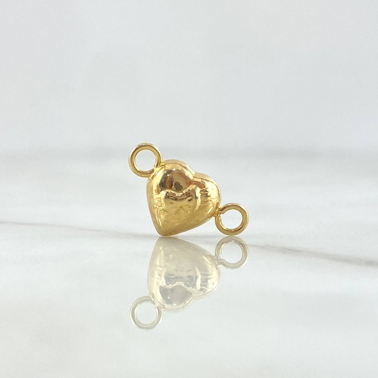 Charm Heart Bow 0.4gr / 1cm / 18K Yellow Gold