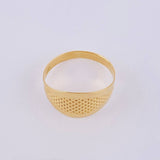 Anillo Malla Punteada 1.4g / T6 1/4 Oro Amarillo 18K