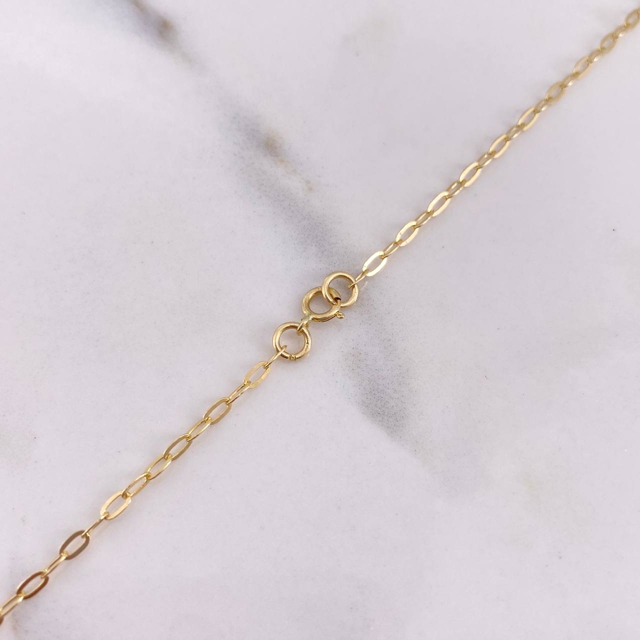Paperclip Chain 2.55gr / 50cm / 1.7mm 18K Yellow Gold &