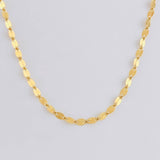 Chain Flower Mirror 1.7 g / 19 3/4 in / 2.1 mm Yellow Gold 18K