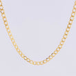 Cuban Links 4.35 g / 17 1/4 in / 3.3 mm Yellow Gold 18K