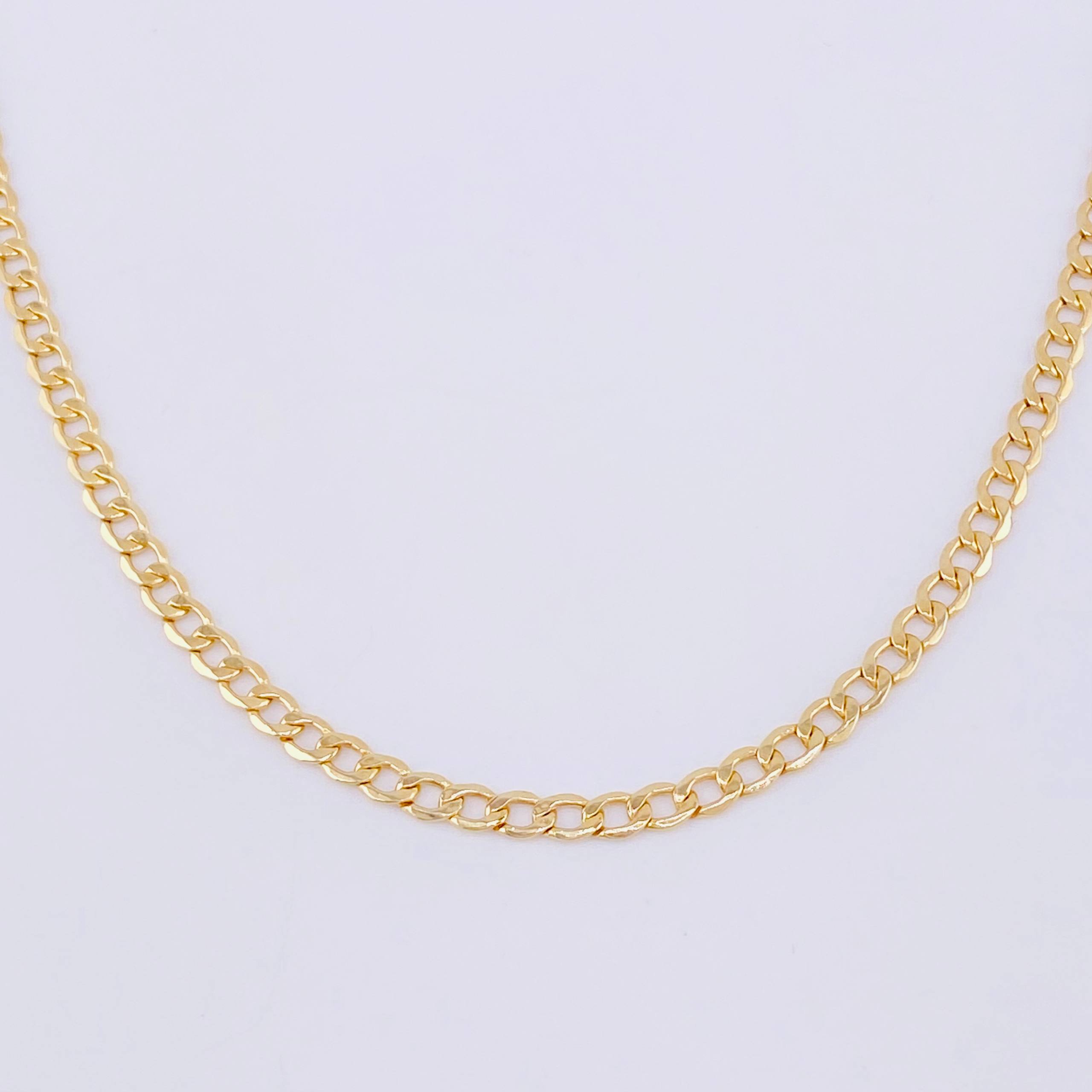 Cuban Links 4.35 g / 17 1/4 in / 3.3 mm Yellow Gold 18K