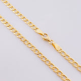 Cuban Links 4.35 g / 17 1/4 in / 3.3 mm Yellow Gold 18K