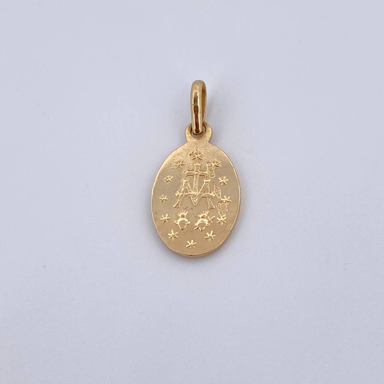 Dije Virgen Milagrosa 1.3gr / 1.9cm / Oro Amarillo 18K &