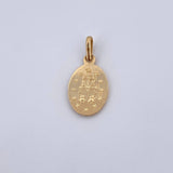 Dije Virgen Milagrosa 1.3gr / 1.9cm / Oro Amarillo 18K &