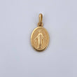 Dije Virgen Milagrosa 1.3gr / 1.9cm / Oro Amarillo 18K &