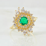 Anillo Nevada Hexagonal 2.25gr / T6 1/4 / Oro Amarillo 18K ©