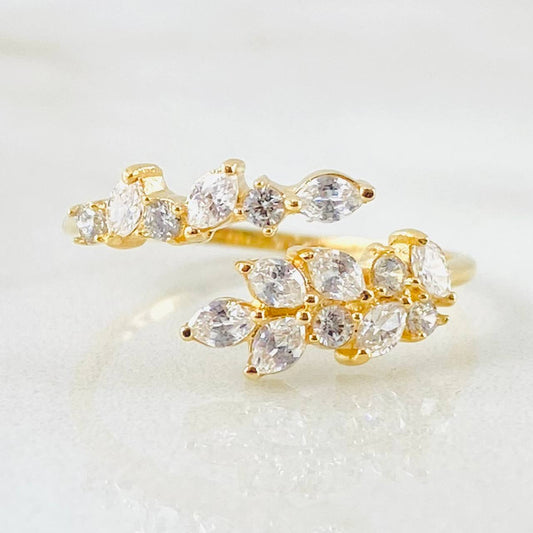 Anillo Espiga Seguida 2.25gr / T7 1/2 / Oro Amarillo 18K ©