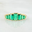 Anillo Línea Ascendente 1.3gr / T7 1/2 / Oro Amarillo 18K ©