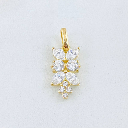Dije Espiga Seguida 1.35gr / 3/4 in / Oro Amarillo 18K ©