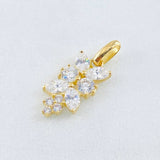 Dije Espiga Seguida 1.35gr / 3/4 in / Oro Amarillo 18K ©