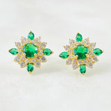 Topos Flor Estrellada 2.65gr / Oro Amarillo 18K ©