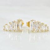 Topos Linea Ascendente 2.05 g / 1.3 cm Oro Amarillo 18K Nac.Esp.