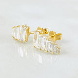 Topos Linea Ascendente 2.05 g / 1.3 cm Oro Amarillo 18K Nac.Esp.