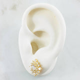 Topos Flor Estrellada 2.8gr / Oro Amarillo 18K ©