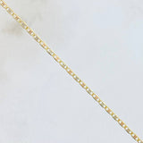 Flat Anchor Chain 1.55gr / 19 3/4 in / Three Golds +3 18K *