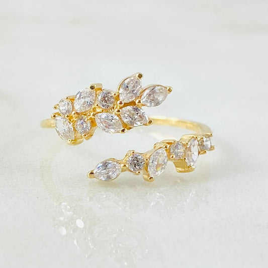 Anillo Espiga Seguida 2.2gr / T6 1/4 / Oro Amarillo 18K