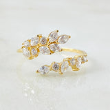 Anillo Espiga Seguida 2.2gr / T6 1/4 / Oro Amarillo 18K