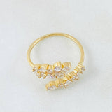 Anillo Espiga Seguida 2.2gr / T6 1/4 / Oro Amarillo 18K