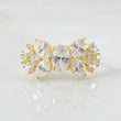 Anillo Hoja En Secuencia 2.6gr / T5 3/4 / Oro Amarillo 18K