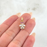 Pendant Wheat Chain 1.3gr / 3/4 in / 18K Gold