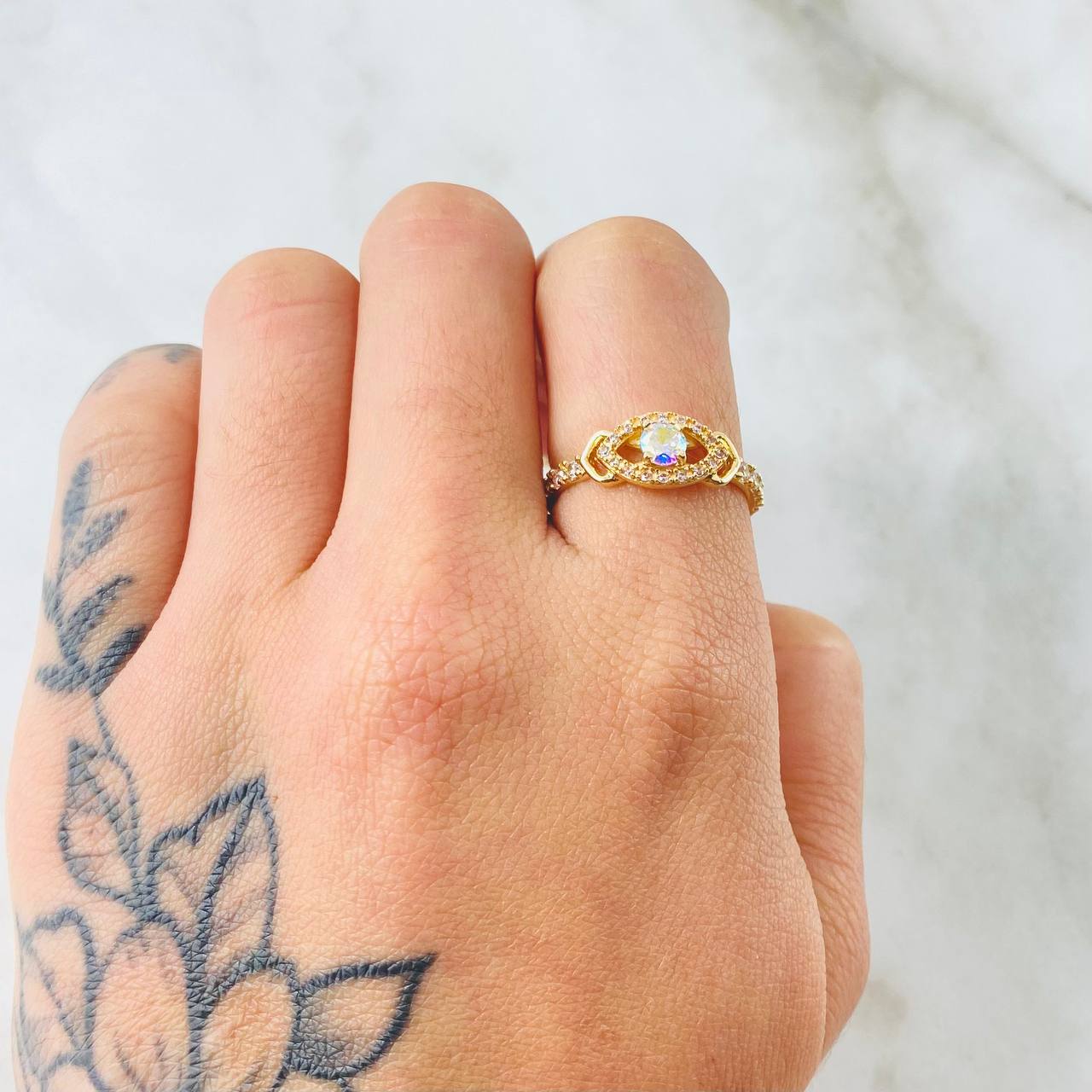 Anillo Arkanis 2.85gr / T6 1/2 / Oro Amarillo 18K