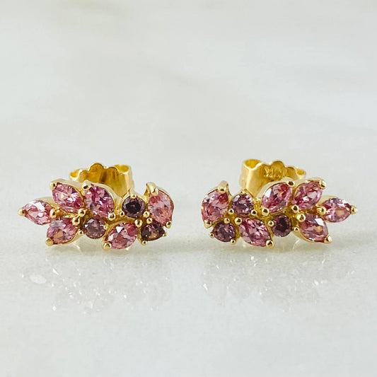 Topos Espiga Seguida 2.3gr / Oro Amarillo 18K