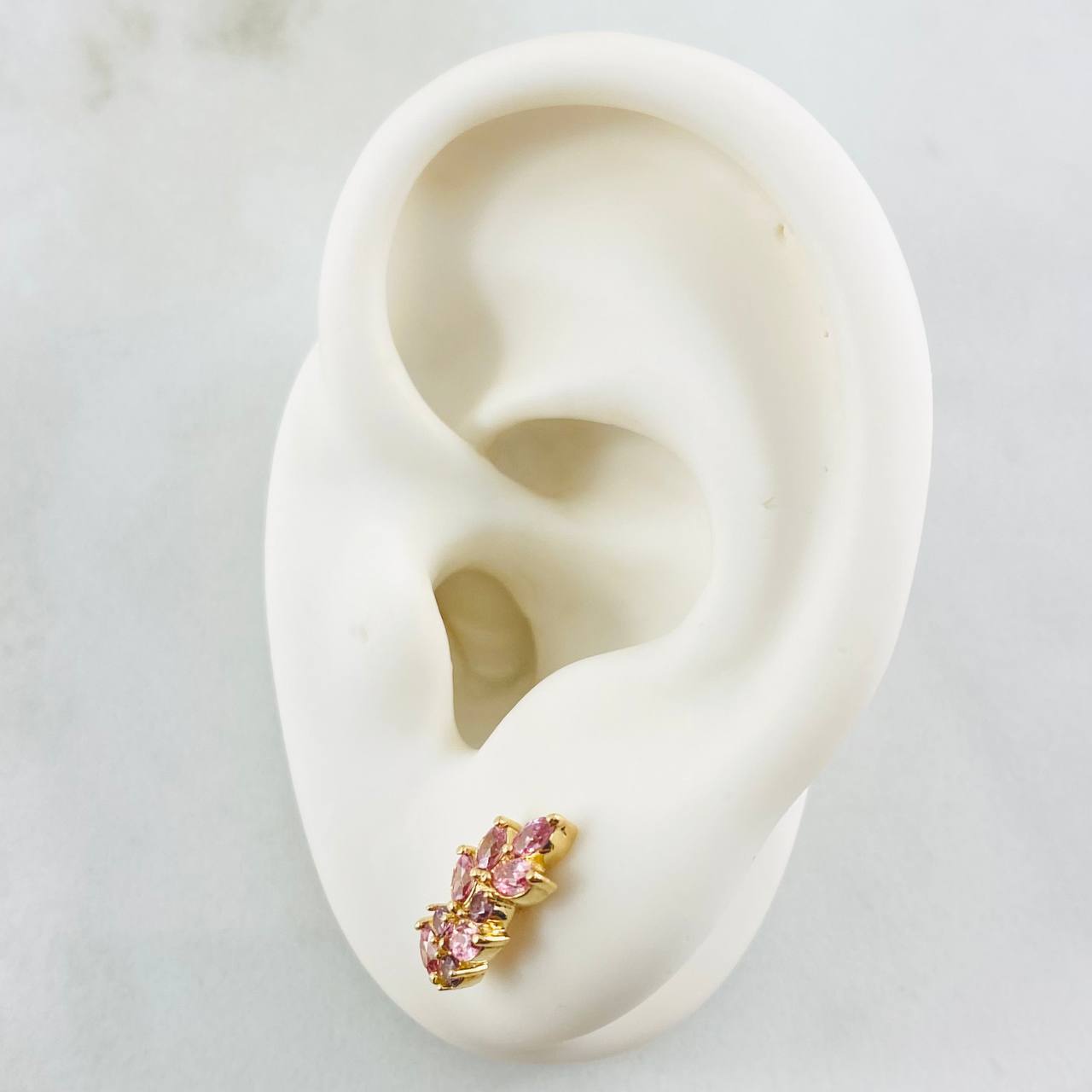 Topos Espiga Seguida 2.3gr / Oro Amarillo 18K