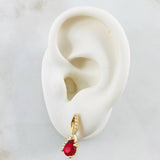 Topos Nota sol Rojo 3.25gr / Oro Amarillo 18K