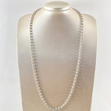 Cadena Militar 28.25gr / 27 1/2 in / Oro Blanco +3 18K
