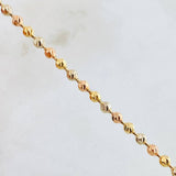 Cadena Militar 15.65gr / 19 3/4 in / Tres Oros +3 18K