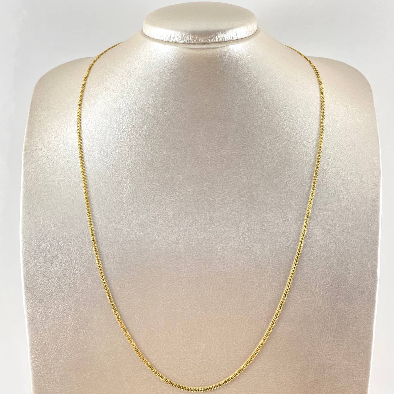 Bismark Chain 5.4gr / 23 1/2 in / 18K Gold +1