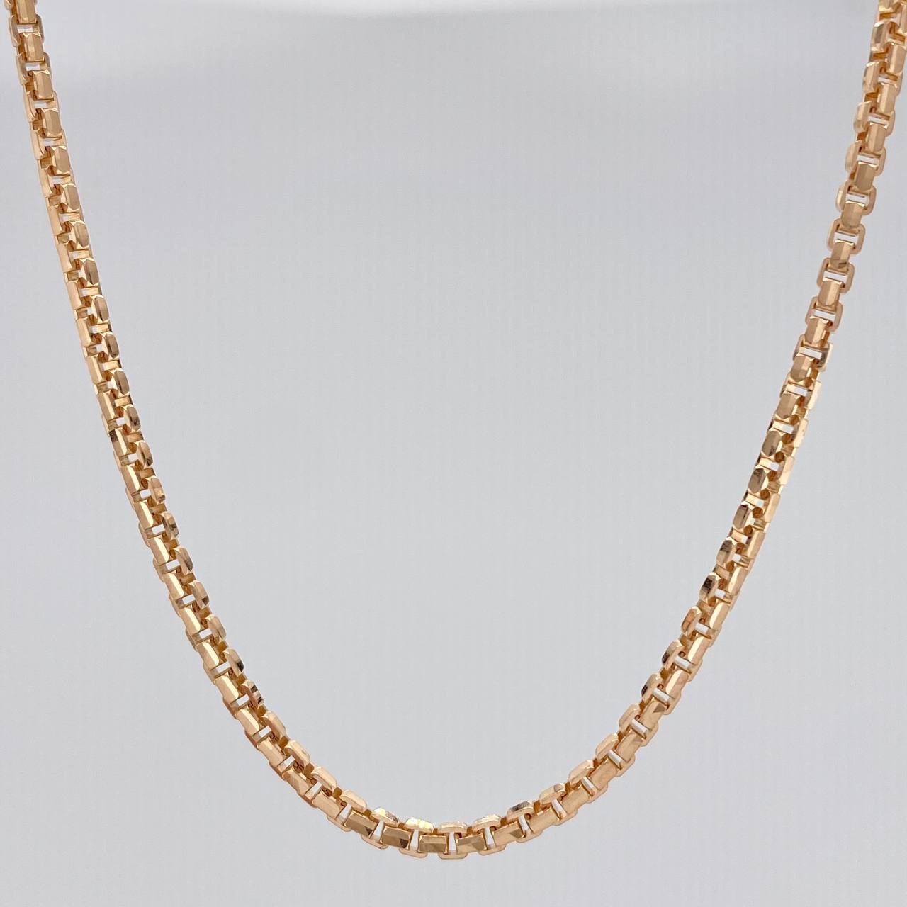 Cadena Veneciana 10.85 g / 20 in / 1.5 mm Oro Rosa 18K