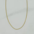 Cadena Veneciana 1.6 g / 23 3/4 in / 0.5 mm Oro Amarillo 18K
