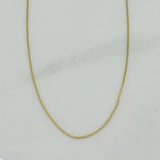 Cadena Veneciana 1.6 g / 23 3/4 in / 0.5 mm Oro Amarillo 18K